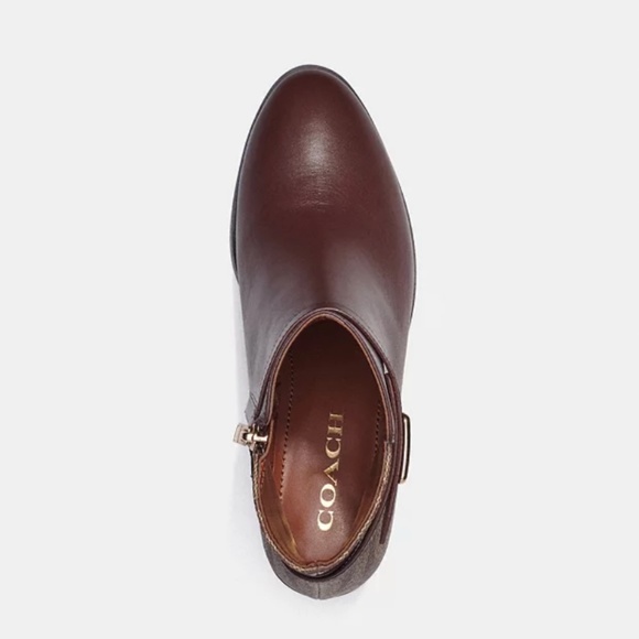 New🤎Coach Brown Dean Bootie - Picture 3 of 5